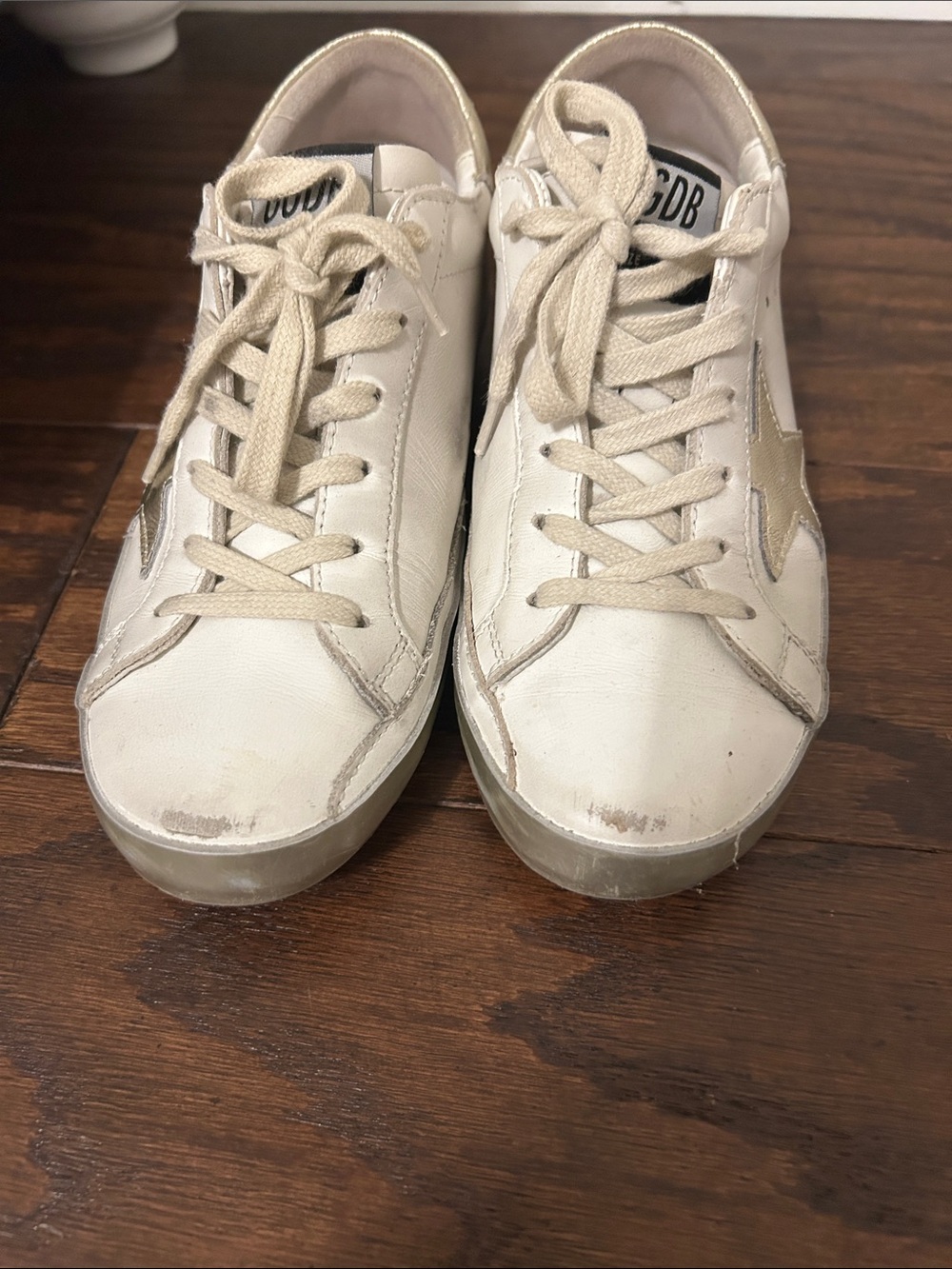 Ladies Authentic Golden Goose Superstar with box and dust bag. - Picture 6 of 8